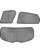 3D MAXpider For 2016-2018 Mazda CX-3 Black Sun Shades Complete Set