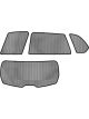 3D MAXpider For 2007-2013 BMW X5 E70 Black Sun Shades Complete Set