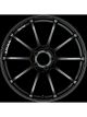 Advan RSII 17x7.0 +42 4-100 Semi Gloss Black Wheel