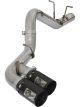 AFE Victory Series 4in 409-SS DPF-Back Exhaust w/ Dual Black Tips F