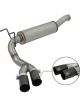 AFE Rebel Series 3-1/2in 409 SS Cat-Back Exhaust System w/Black Tip…