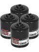 AFE Pro Guard D2 Oil Filter For 00-14 GM Gas Trucks V6 4.3L 4 Pack
