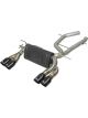 AFE Mach Force-Xp 2-1/2in SS Axle Back Exhaust w/Black Tips For 15+…