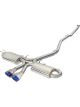 AFE Takeda 3in 304 SS Cat-Back Exhaust System w/ Blue Tips For 2017…