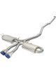 AFE Takeda 3in 304 SS Cat-Back Exhaust System w/ Blue Tips For 2017…