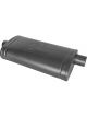 AFE Mach Force-Xp 409 SS Muffler w/ Black Finish 3in Center/Offset