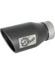 AFE Mach Force-Xp 3in 304 SS Metallic Black Exhaust Tip 3in In x…