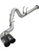 AFE Rebel XD 4in SS DPF-Back Exhaust For 17-18 Ford Diesel Trucks V…