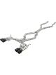AFE Mach Force-Xp 3.5in. 304 SS C/B Exhaust w/o Muffler For 15-18 B…