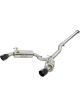 AFE Takeda 3in. to 2.5in. 304 SS C/B Exhaust For 08-15 Mitsubishi L
