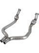 AFE Power Twisted Steel Connection Pipe w/ Cats For 09-18 Dodge Ch…