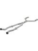 AFE Takeda 2.5in to 3in 304 SS Y-Pipe Exhaust System For 16-18 Infini…