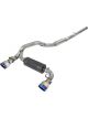 AFE Takeda 3in 304 SS Cat-Back Exhaust System w/ Blue Flame Tip For…