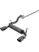 AFE Rebel Series 2.5in 409 SS Cat-Back Exhaust w/ Black Tips For 18