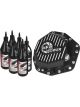 AFE Power Pro Series Rear Differential Cover Black w/Machined Fins
