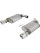 AFE Mach Force-Xp SS Axle Back Exhaust w/Polished Tips For 15-17 Fo…