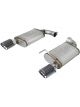 AFE Mach Force Xp SS Axle Back Exhaust System w/ Carbon Fiber Tips…