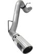 AFE Large Bore HD 3.5in DPF-Back SS Exhaust w/Polished Tip For 2016