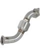 AFE Twisted Steel Down-Pipe Catted For 13-16 Cadillac ATS L4-2.0L…