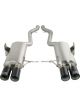 AFE Mach Force XP Exhaust Cat-Back 2.5in Dia Carbon Fiber Tips SS-3