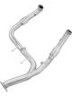 AFE Twisted Steel 3in-3.5in Y-Pipe w/ Cats SS-409 For 11-14 Ford F-15