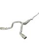 AFE Large Bore-HD 4in SS Down-Pipe Back Exh w/Polished Tips For 02…