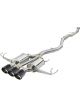 AFE Takeda 3in 304 SS Cat-Back Exhaust w/ Carbon Fiber Tips For 17-…