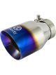 AFE Takeda 304 Stainless Steel Clamp-On Exhaust Tip 2.5in Inlet 4…