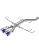 AFE Takeda 2.5in 304SS Axle-Back Exhaust System For 17-19 Honda Civ