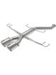 AFE Takeda 2.5in 304SS Axle-Back Exhaust System For 17-19 Honda Civ