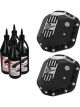 AFE Power Pro Series Dana 44 Front & Rear Diff Cover Black w/ Mach F