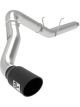 AFE Atlas 5in Alum Steel DPF-Back Exhaust System w/Black Tip For 19