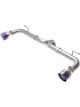 AFE Takeda 2-1/2in 304 SS Axle-Back Exhaust w/ Blue Flame Tips For…