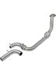 AFE Twisted Steel Down-Pipe Catted For 15-16 Ford Mustang EcoBoost