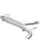 AFE Takeda 2-1/2in 304 SS Axle-Back Exhaust No Muffler For 18-21 Hy…