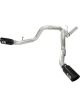 AFE Mach Force XP Exhaust 4inch DP-Back All SS For 2011-14 GM Diese