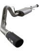 AFE Mach Force XP SS Exhaust 3in Cat-Back w/4.5in Black Tip For 11-