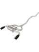 AFE Mach Force XP SS-304 Black Tip 2.5in Dia Cat Back Exhaust For 1…
