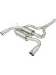 AFE Mach Force XP SS-304 Polish Tip 2.5in Dia Axle Back Exhaust For