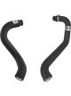 AFE Bladerunner 3in Black Intercooler Hot Cold Side Tubes Combo For 0