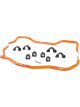 AFE Control Sway Bar Set For 2015 Ford Mustang S550