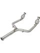 AFE Twisted Steel Y-Pipe Catted For 03-06 Nissan 350ZInfiniti G35