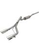 AFE Rebel Series CB 2.5in Dual Center Exit SS Exhaust w/ Polish Tip…
