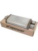 AFE Mach Force XP SS Muffler 2.5in Center Inlet 2.5in Dual Outlets 18…