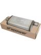 AFE Mach Force XP SS Muffler 2.5in Center Inlet 2.5in Offset Outlet 1…