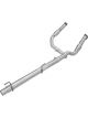 AFE Twisted Steel Aluminized Y-Pipe w/ Cat Street For 9-16 Dodge Ram