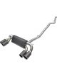 AFE Mach Force XP Exhaust SS304 Down-Pipe Back 4in Carbon Tips For…