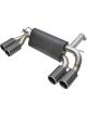 AFE Mach Force XP 3in 2 1/2in Axle Back 304SS Exhaust w/ Carbon Fib