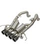 AFE Mach Force XP 3in -2 1/2in Axle Back SS Exhaust w/Carbon Fiber