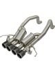 AFE Mach Force XP 3in-2.5in Axle Back 304SS Exhaust w/ Carbon Fiber…